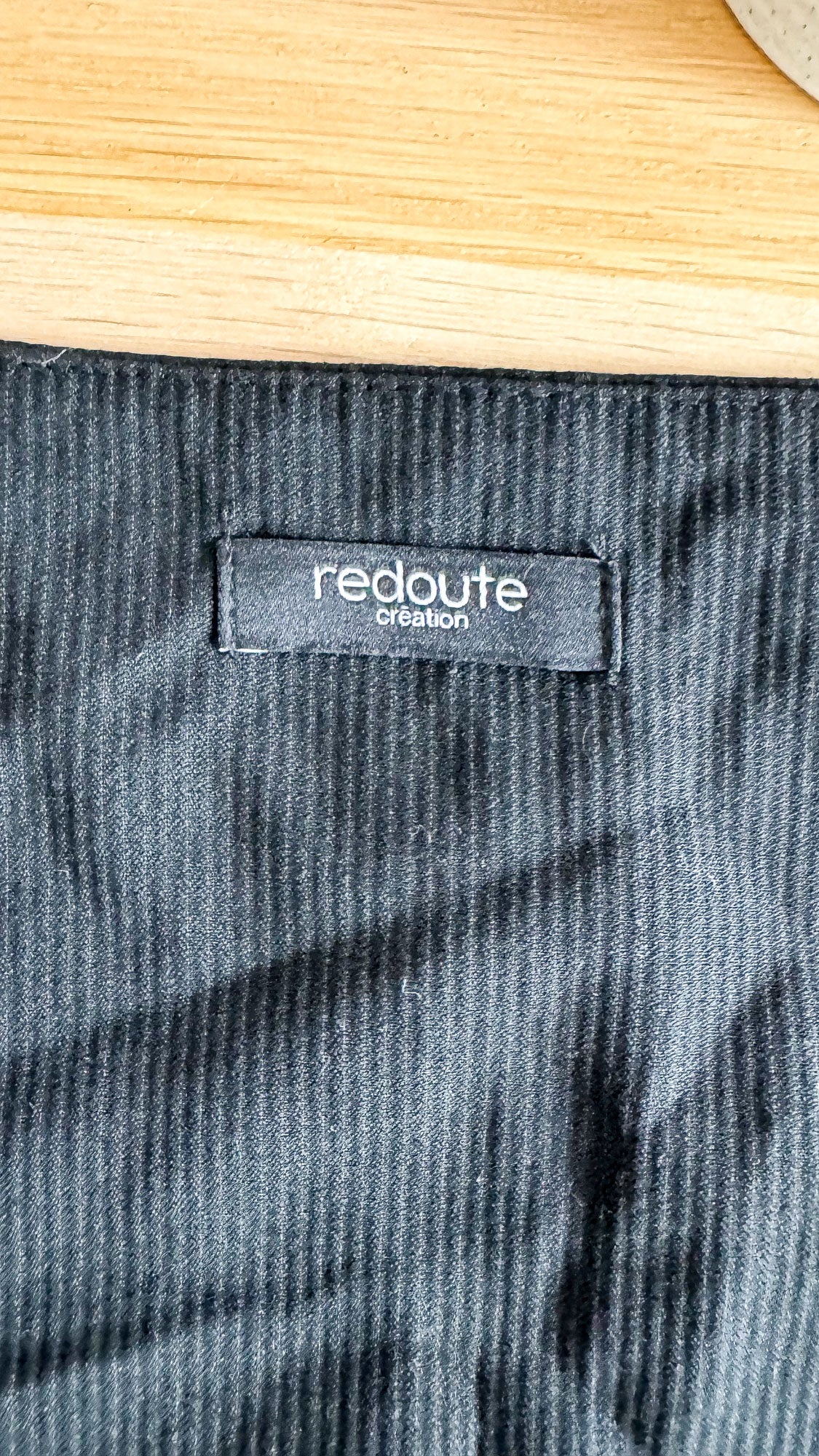 Robe velours côtelé carré sans manche 44 - La Redoute