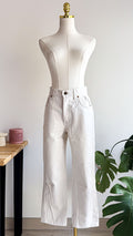Jean blanc taille haute 550 36 - Levi's
