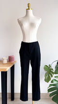 Pantalon noir tailleur poche cargo 38/40