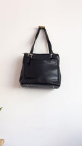 Sac à main Lancaster noir cuir Made in France
