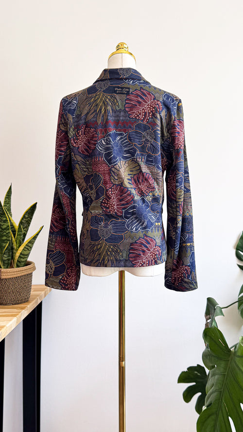 Blazer vintage fleuri Pako Litto made in Italy taille M