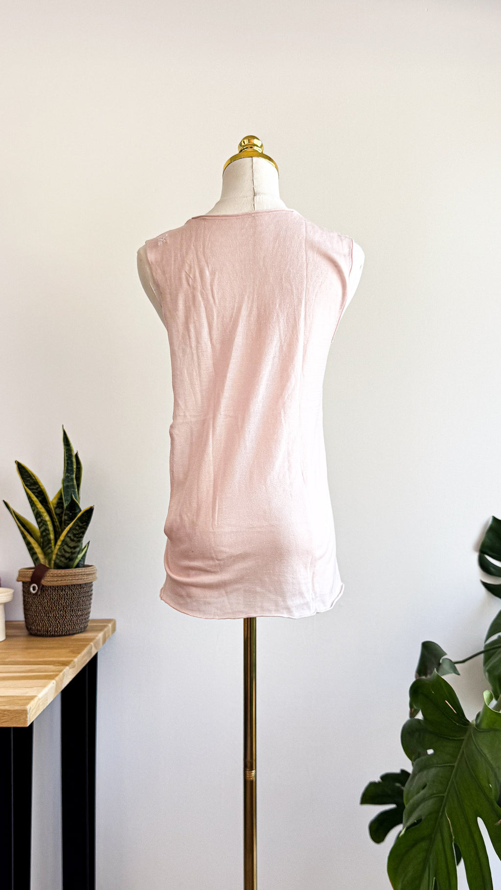 Débardeur Oxbow rose asymétrique col V taille S très bon état