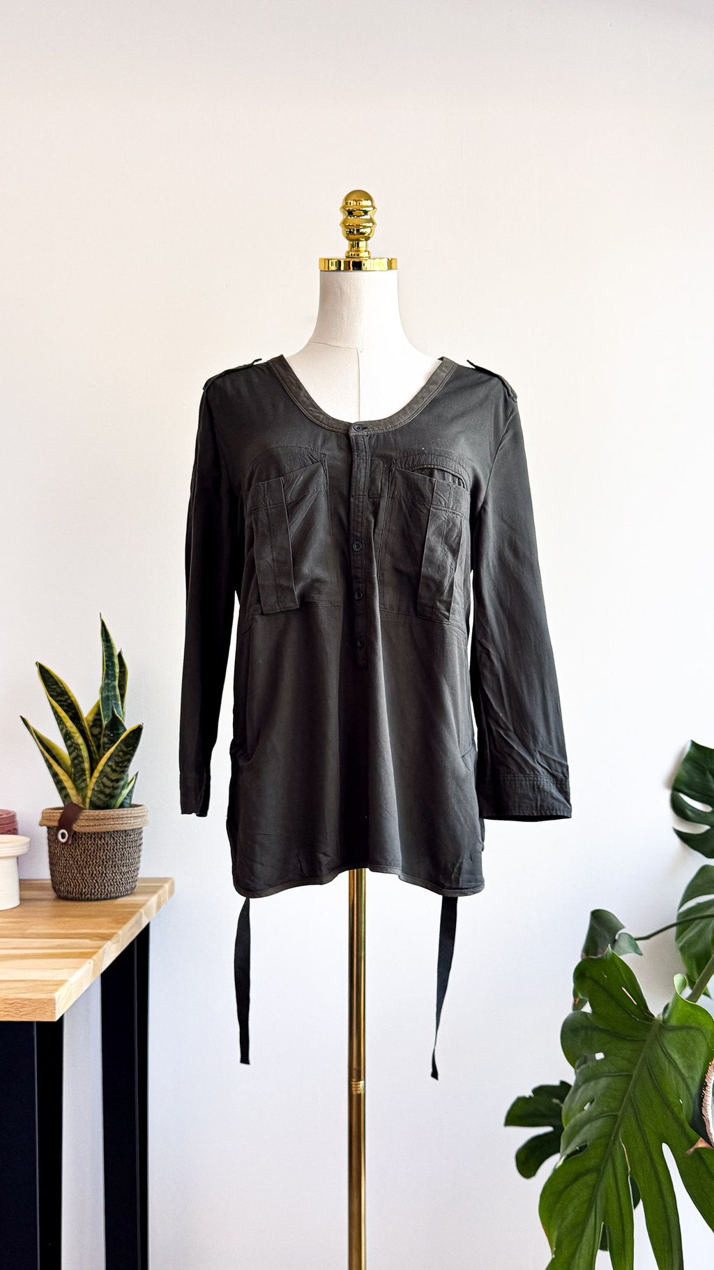 Blouse G-Star Raw kaki  manches longues taille S