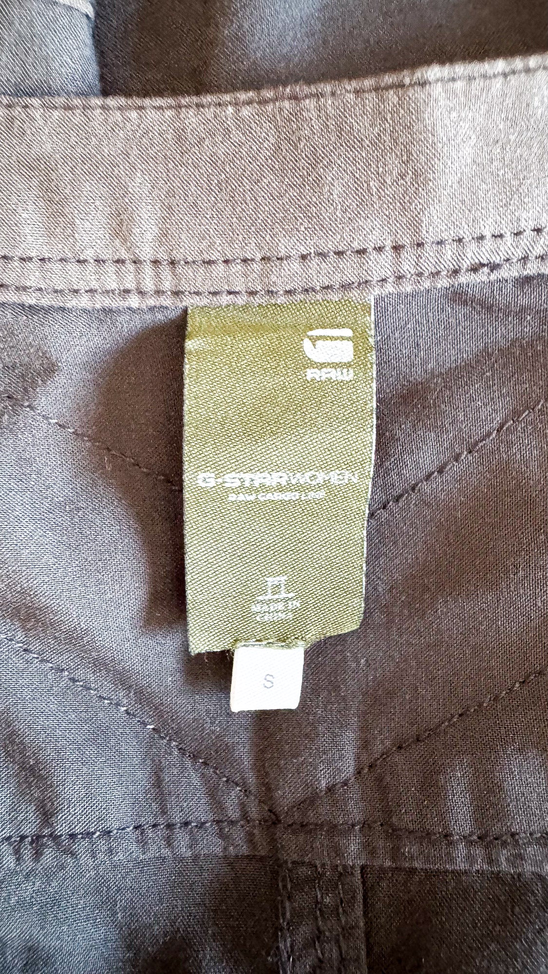 Blouse G-Star Raw kaki  manches longues taille S
