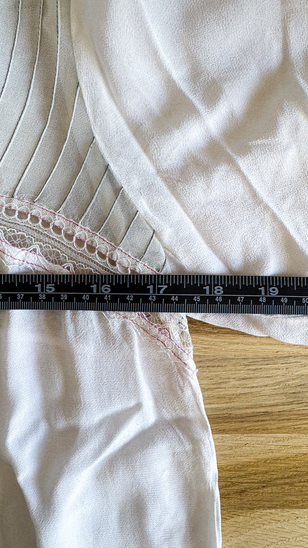 Blouse blanche Sandro dentelle viscose taille 1