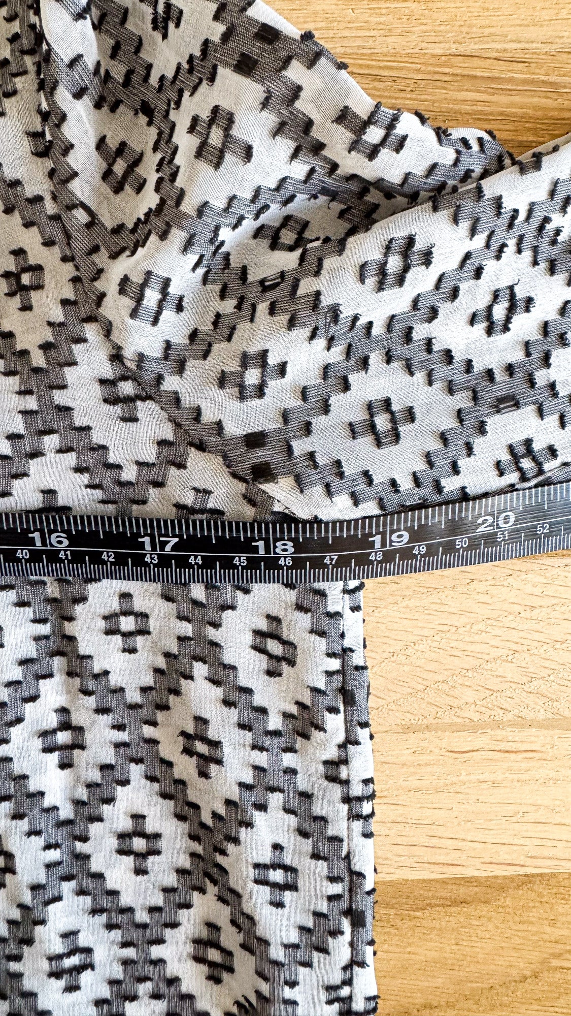 Blouse Comptoir des Cotonniers noir et blanc imprimé graphique taille 36