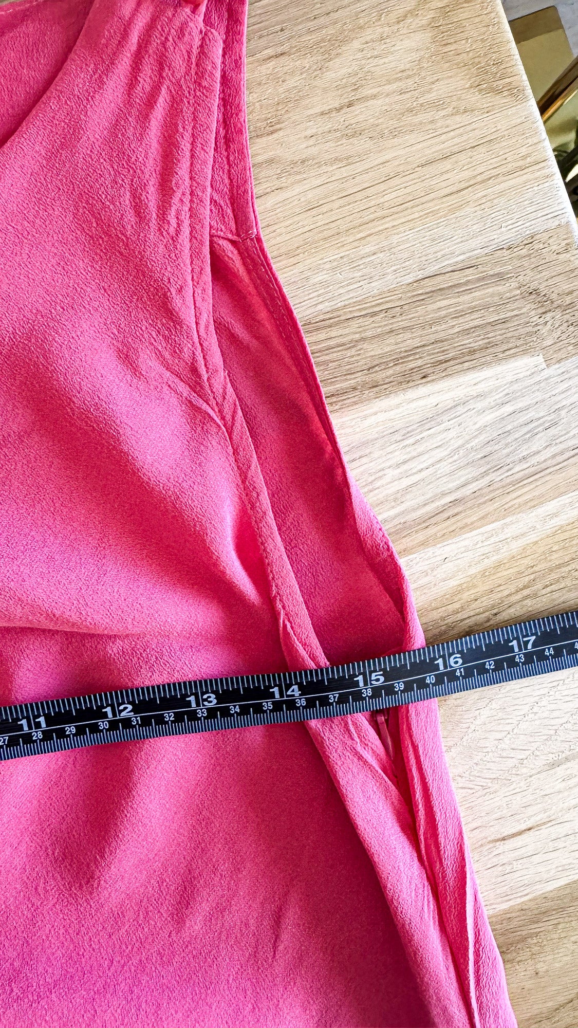 Robe fuchsia Maje drapée asymétrique taille 1 très bon état