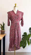 Robe midi Ba&sh Carmin imprimé bohème taille 1 très bon état