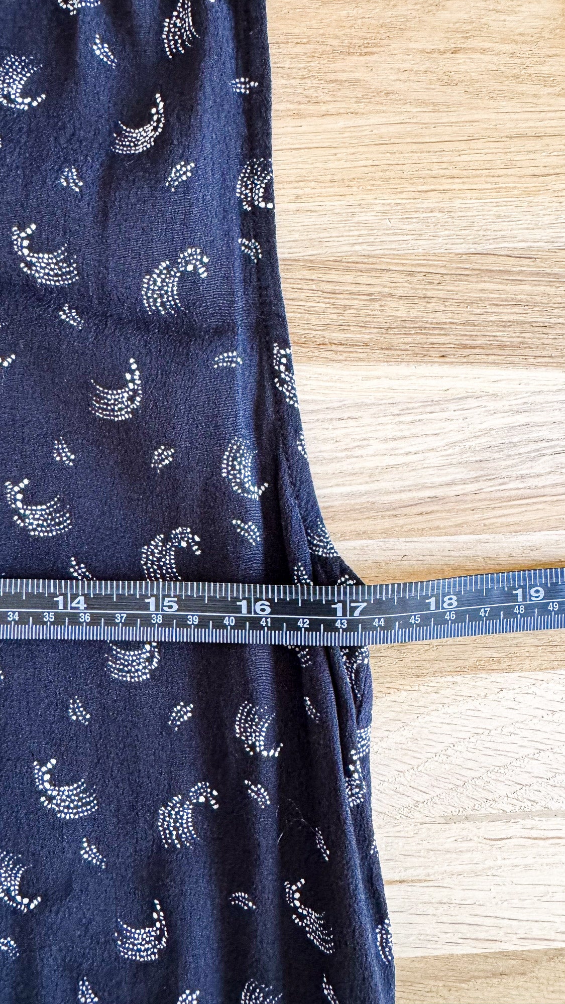 Robe motif vagues viscose 38 - & Other Stories
