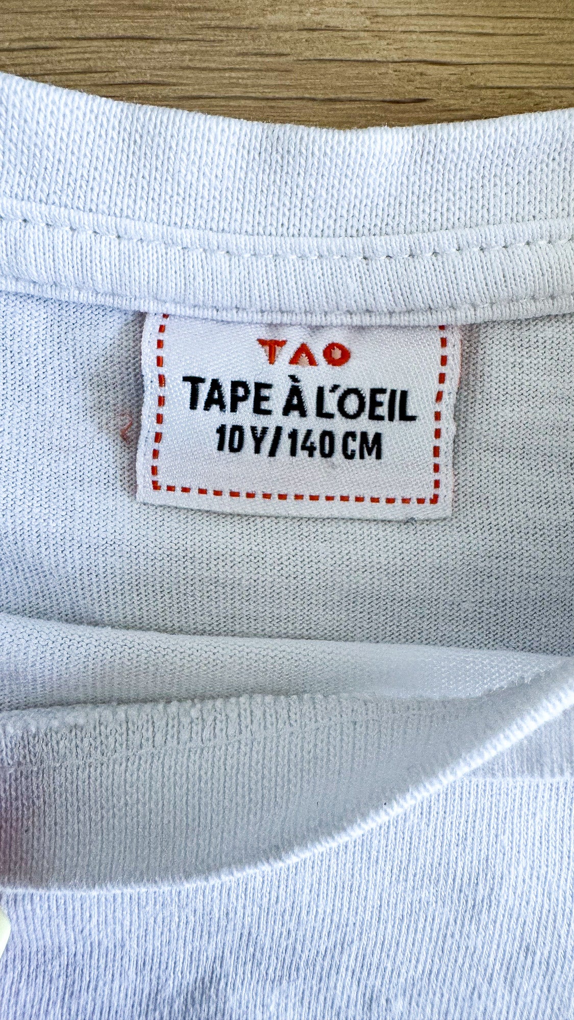 T-shirt blanc imprimé planches de surf 10 ans - Tape à l'Œil