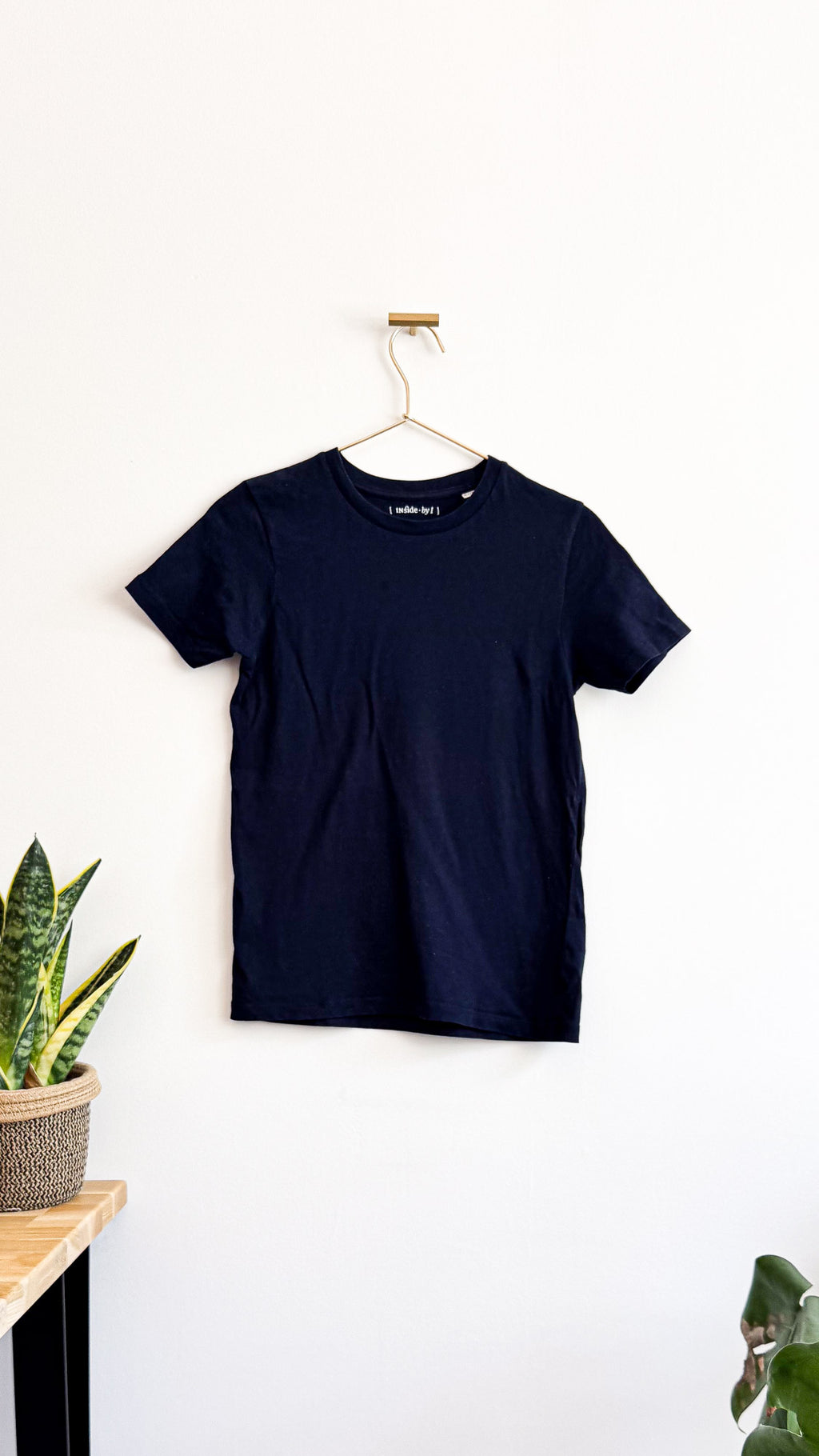 T-shirt bleu marine "Force Intérieure" 9/11 ans - Inside By I