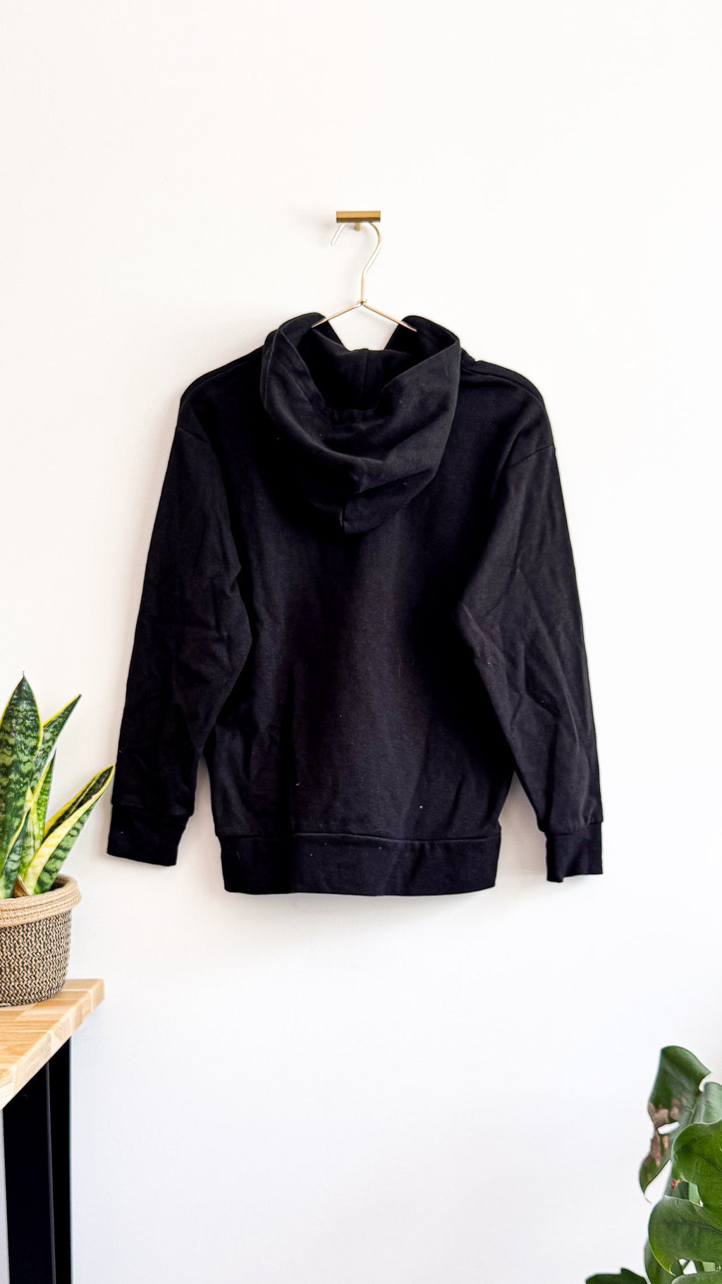 Sweat oversize noir "Fundamental Essential" 11/12 ans - Zara