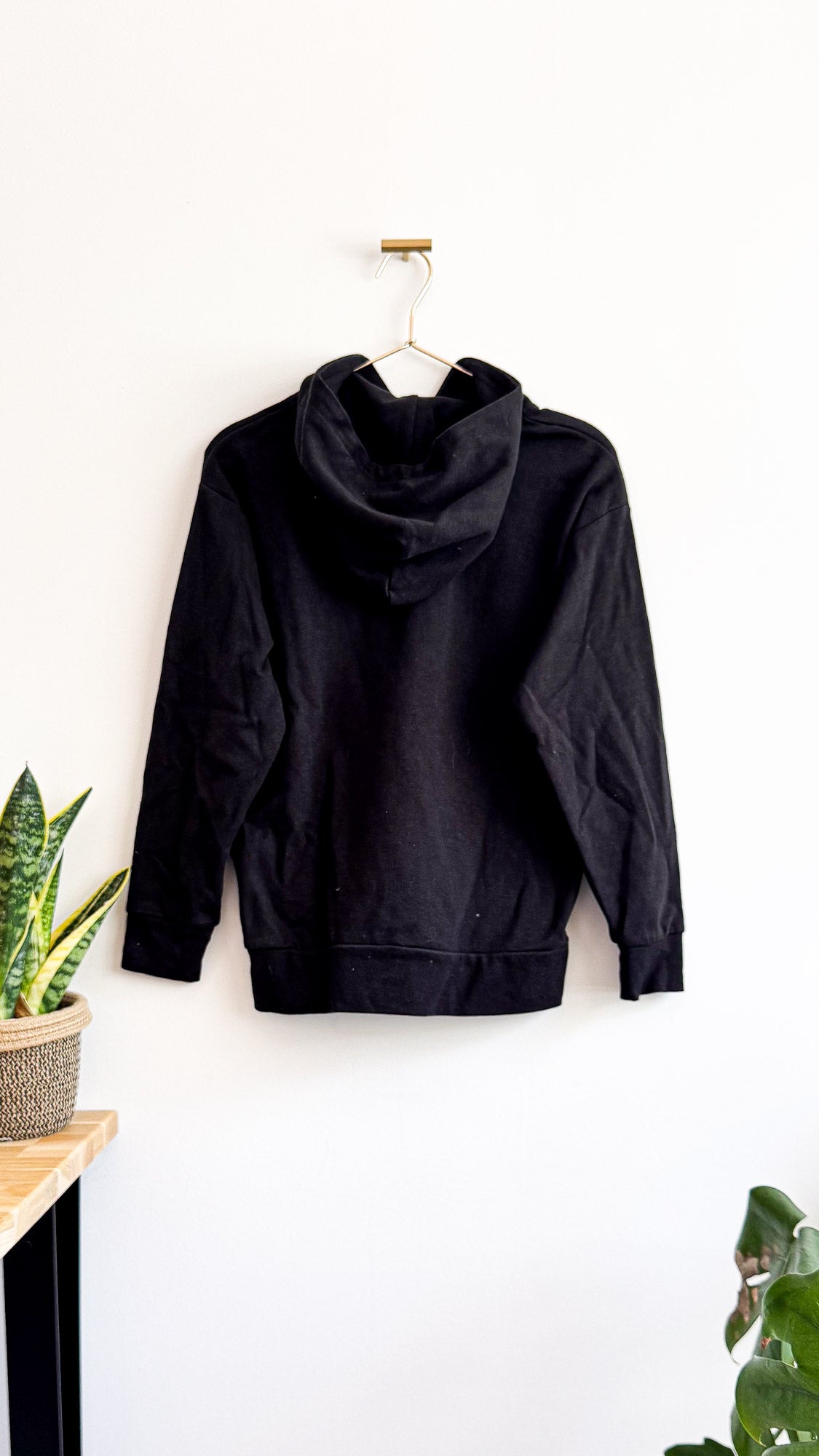 Sweat oversize noir "Fundamental Essential" 11/12 ans - Zara