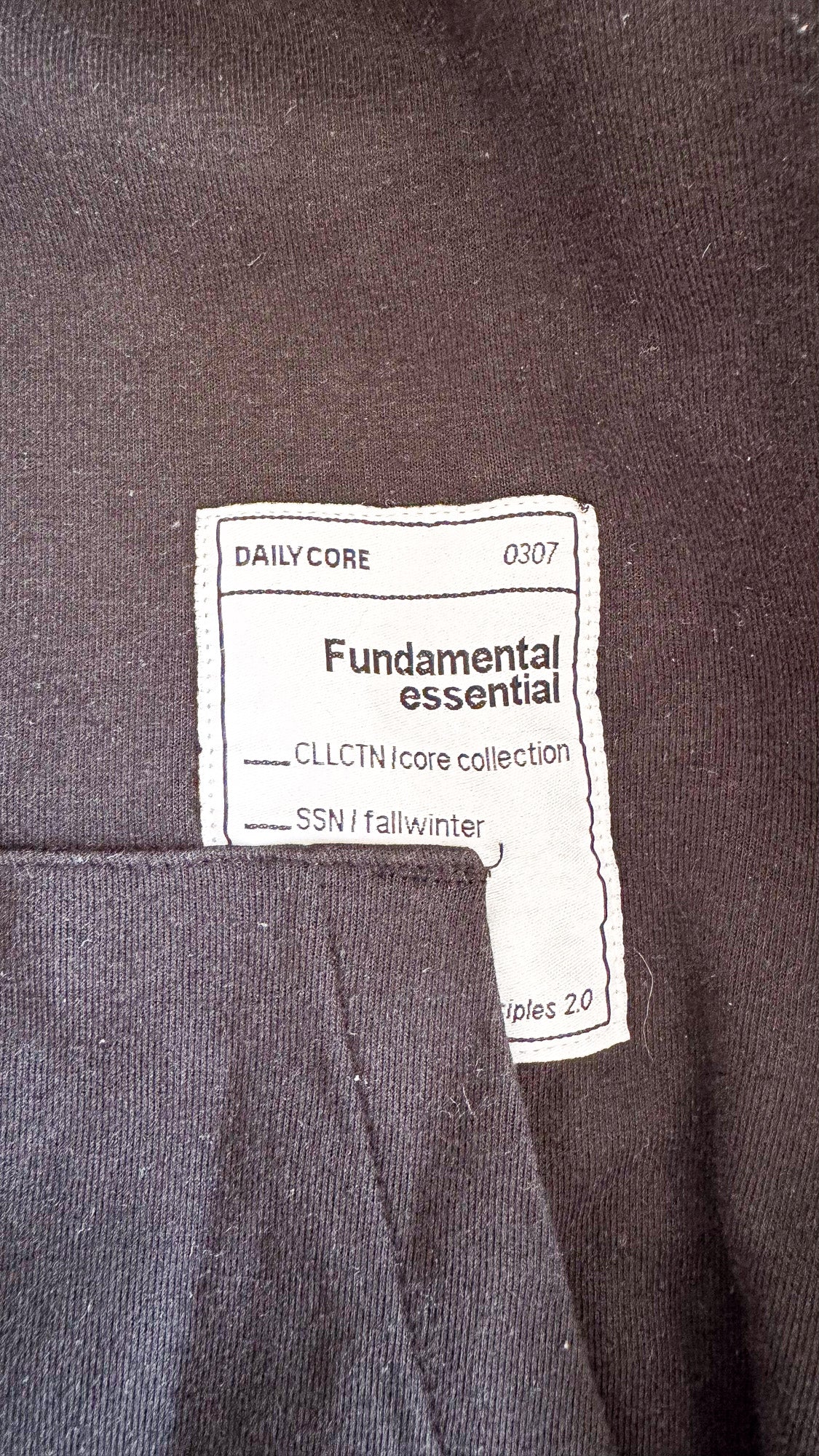 Sweat oversize noir "Fundamental Essential" 11/12 ans - Zara