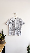 T-shirt blanc imprimé Pi mathématiques 10 ans