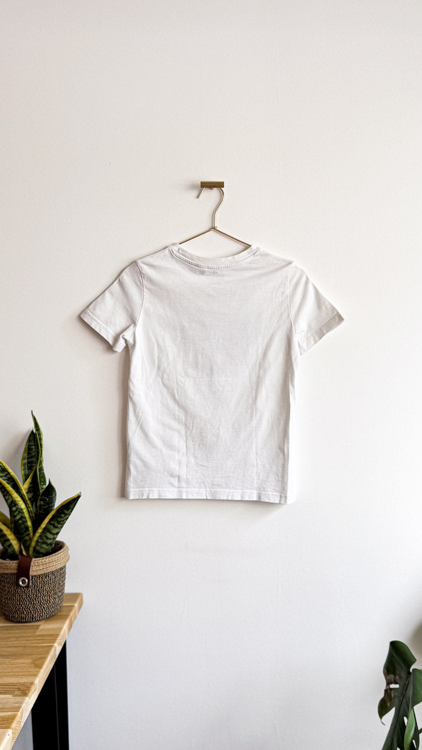 T-shirt blanc "Take It Easy" Smiley 9/10 ans - H&M