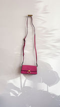 Mini sac rose fuchsia croco 16cm neuf - H&M