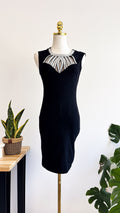 Robe moulante col perles strass S/M - Only Fashion