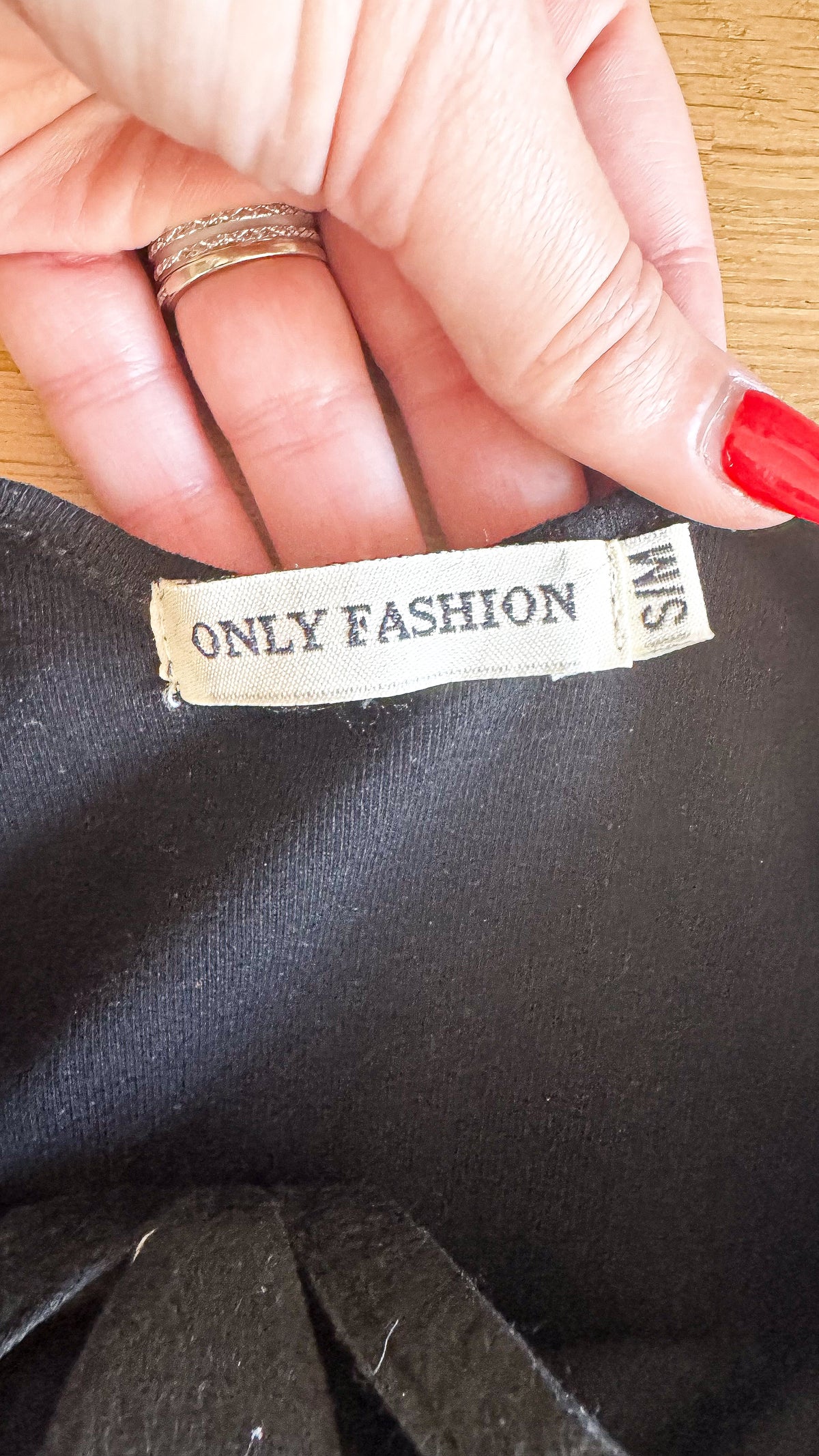 Robe moulante col perles strass S/M - Only Fashion