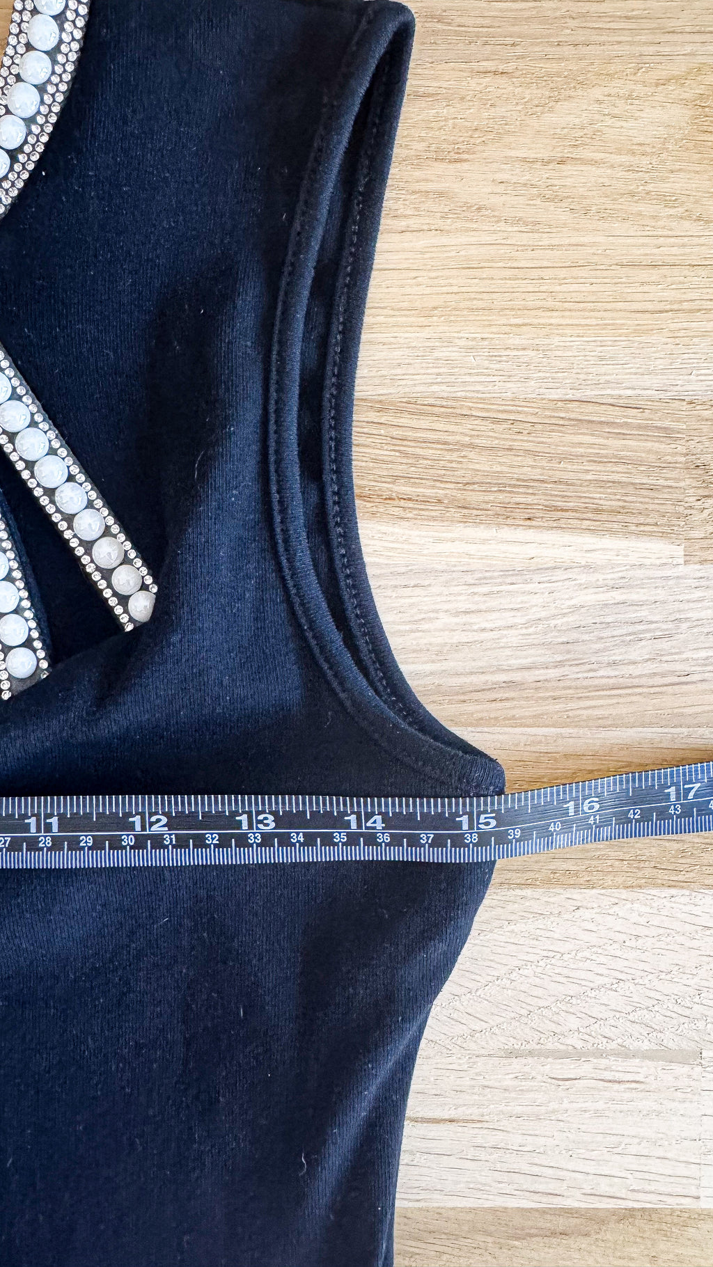 Robe moulante col perles strass S/M - Only Fashion