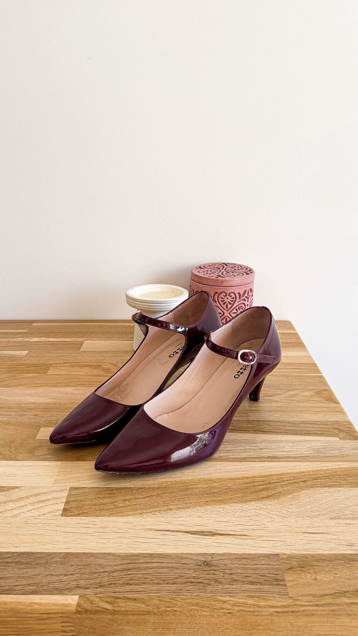 Escarpins violine Mary Jane 40 - Repetto