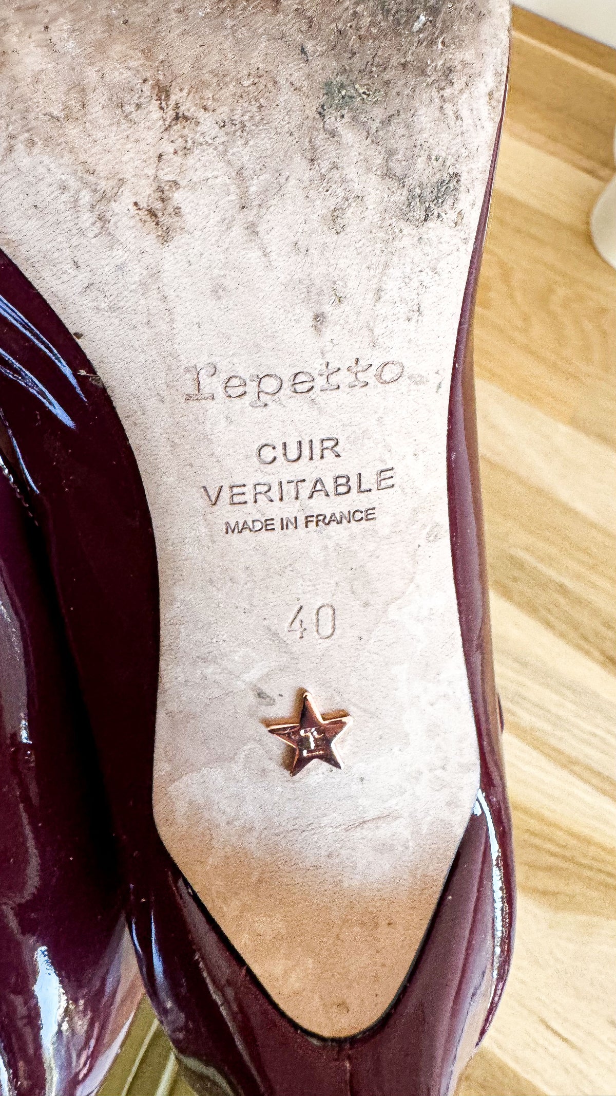 Escarpins violine Mary Jane 40 - Repetto