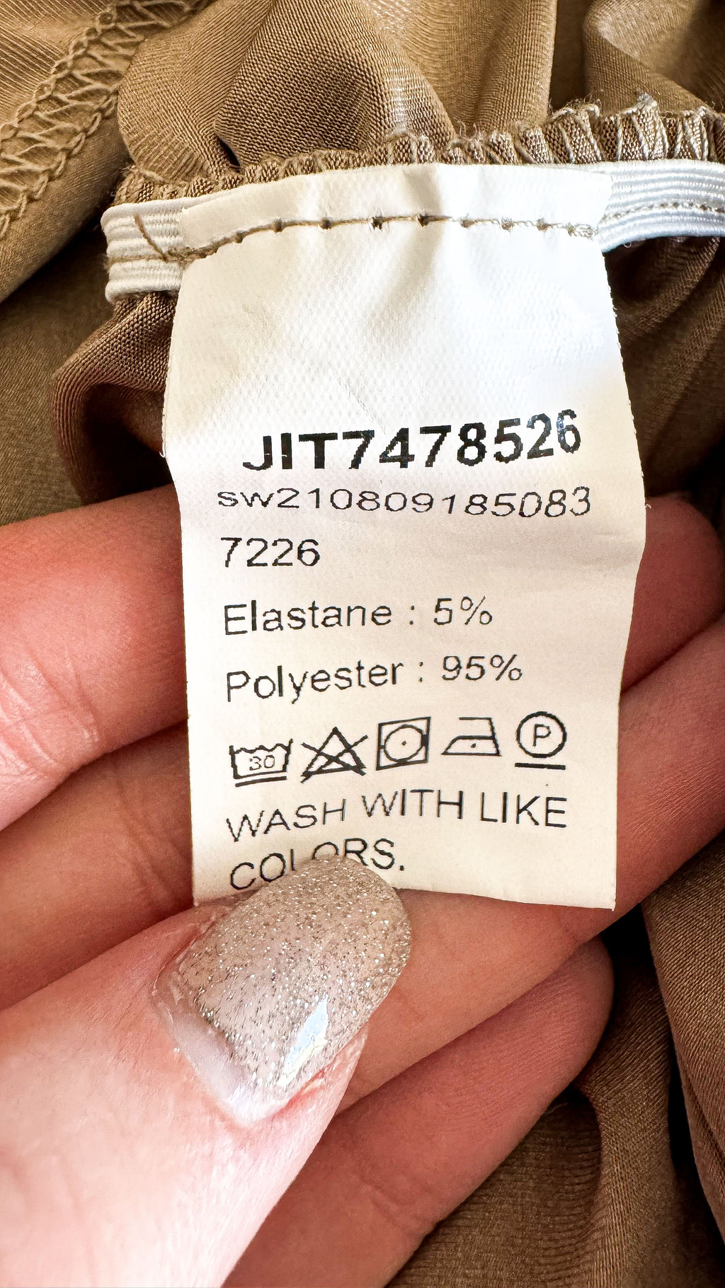 Robe moulante décolleté V drapée M - Shein