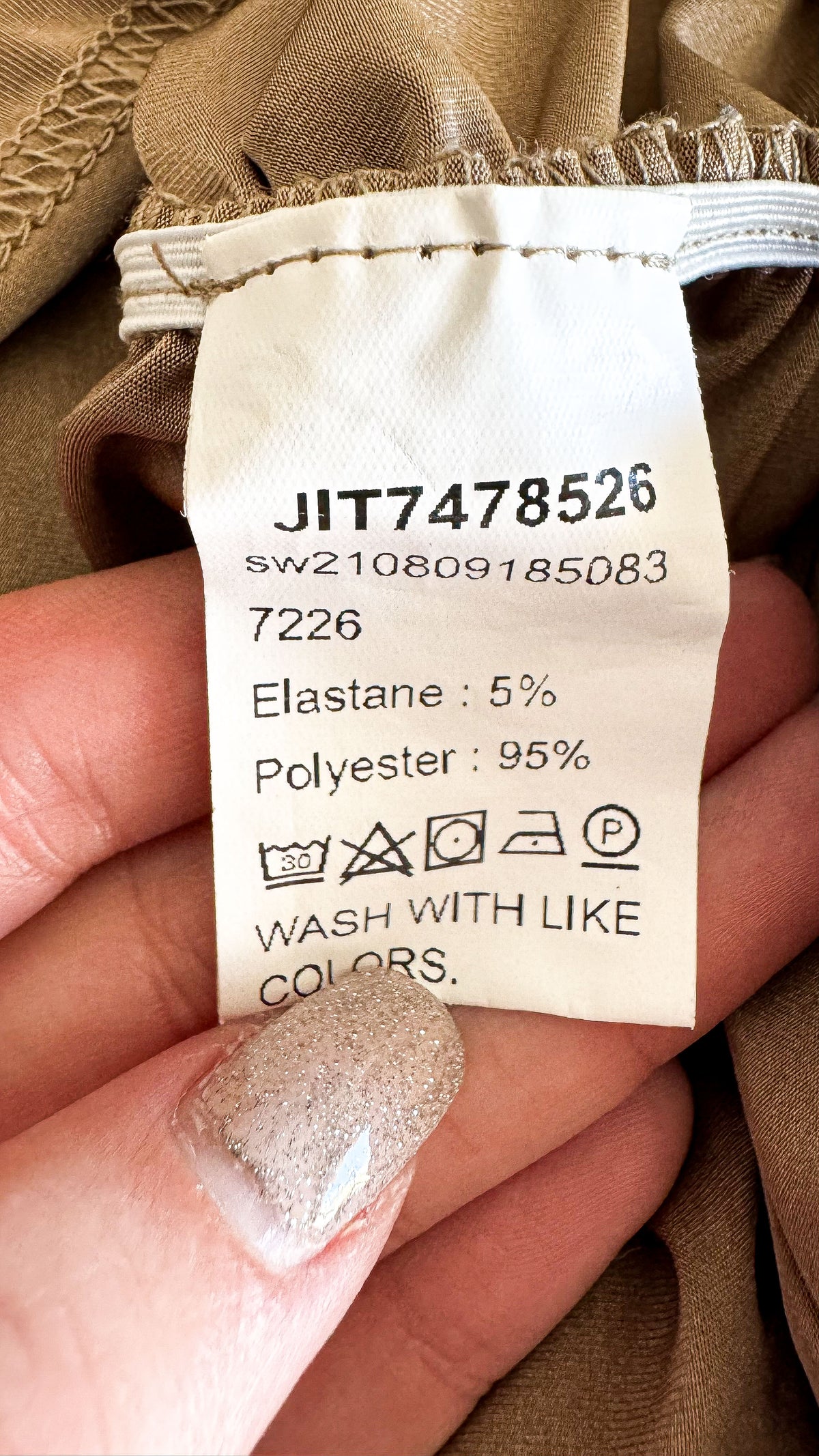Robe moulante décolleté V drapée M - Shein