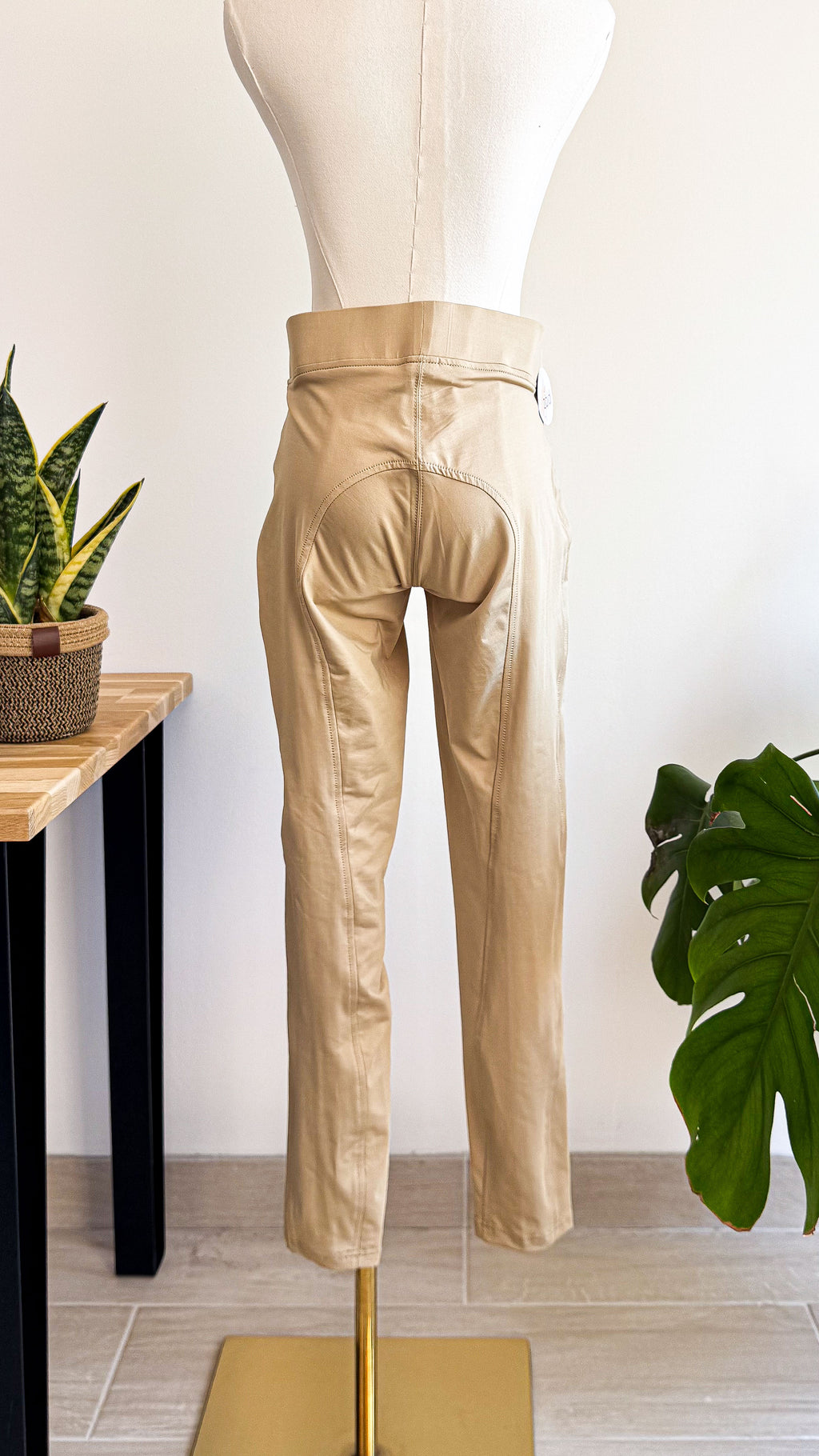 Pantalon équitation Zaldi beige neuf legging élastique cavalier taille 38