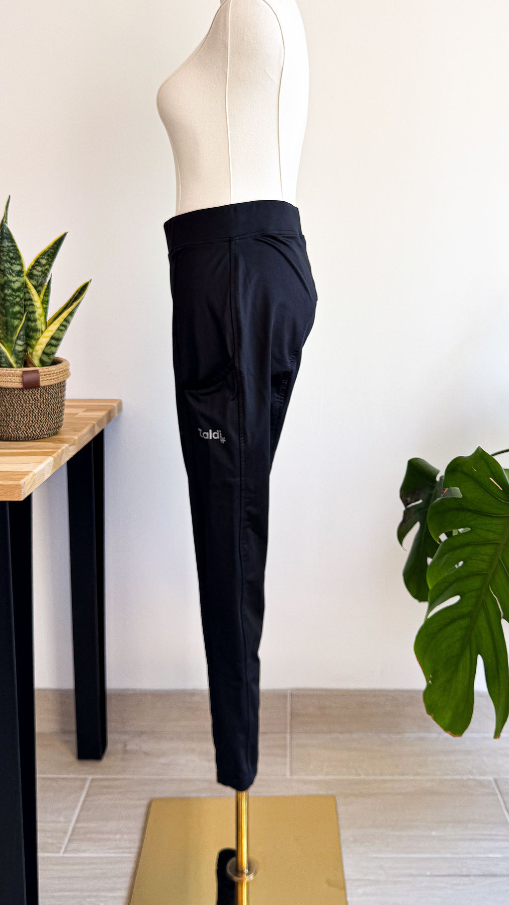 Pantalon équitation Zaldi noir legging élastique cavalier taille 38