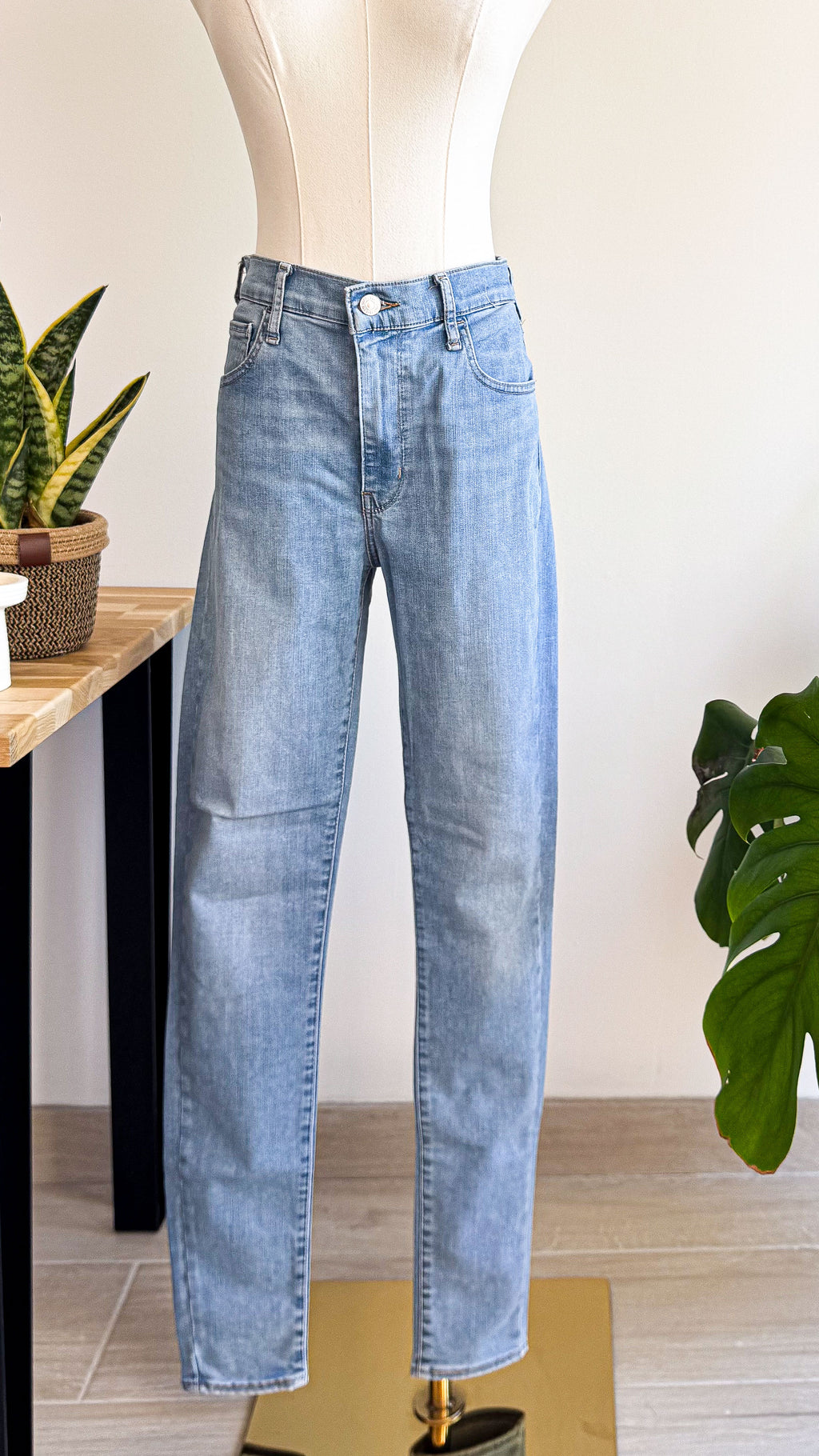 Jean Levi’s 720 super skinny taille haute W30 L32 bleu clair coupe slim