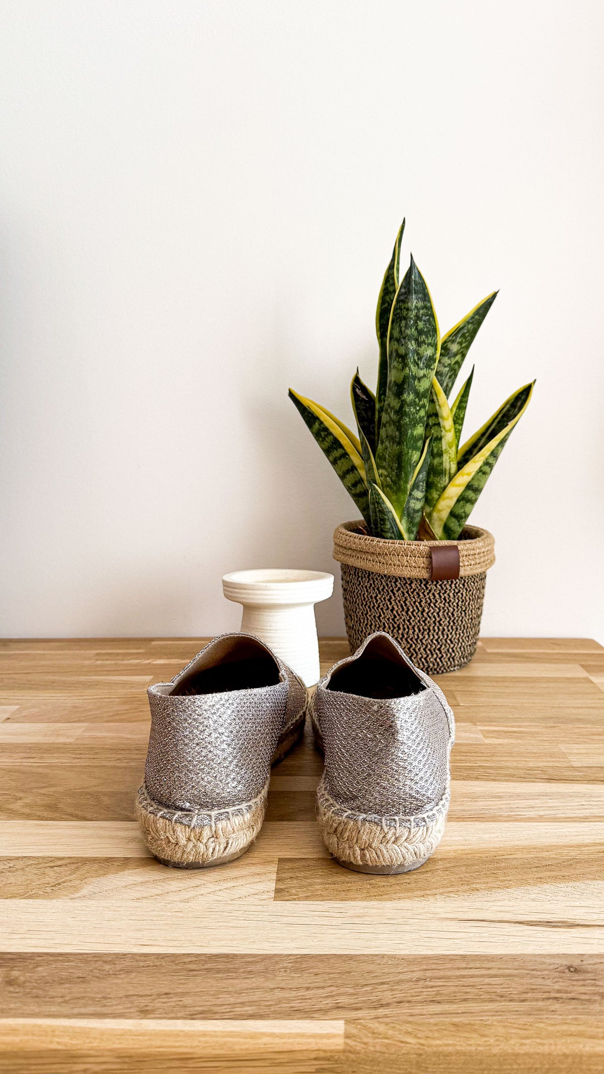 Espadrilles platine bout doré 39 - Toni Pons