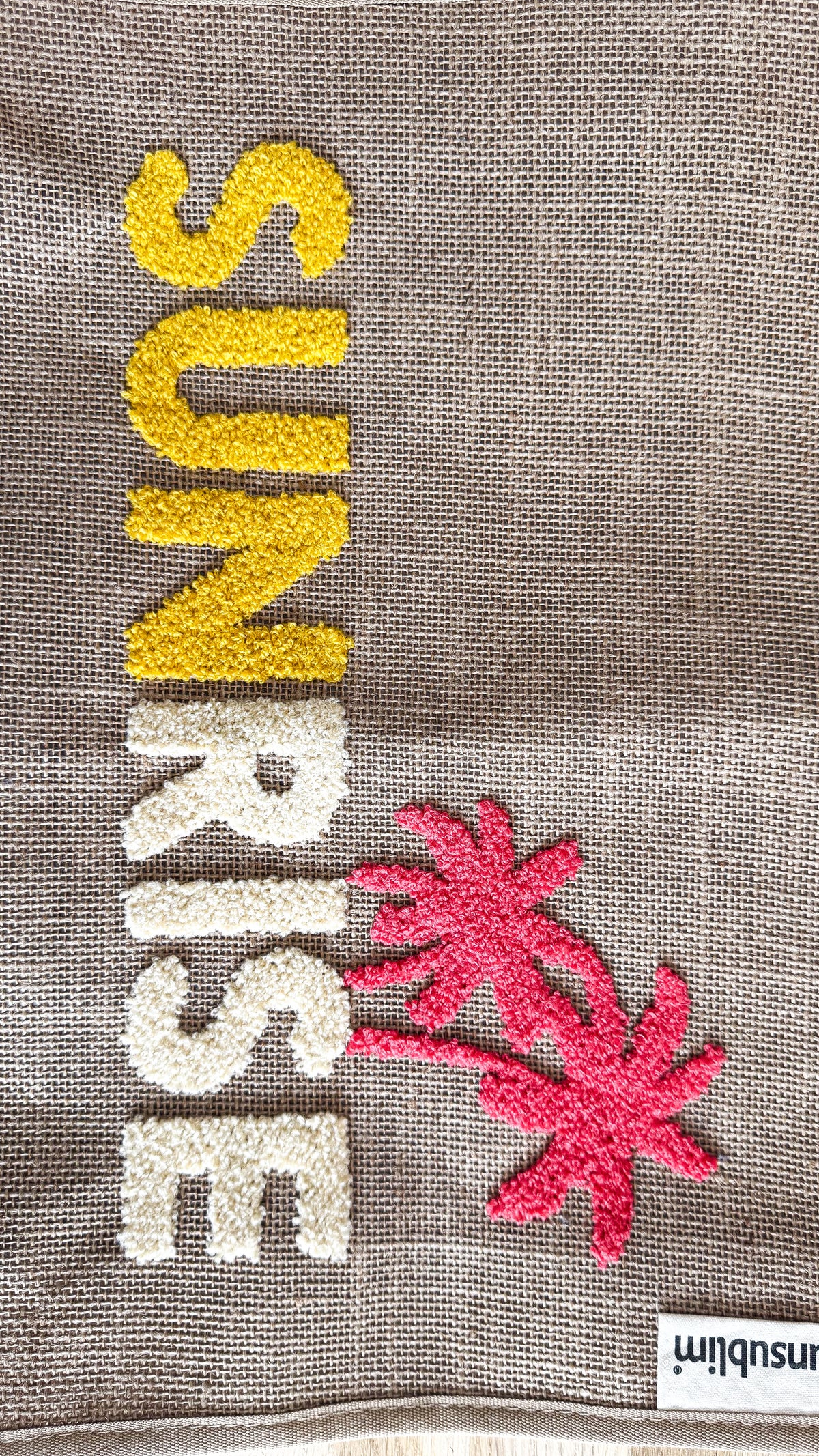 Sac de plage Sunsublim toile jute SUNRISE neuf