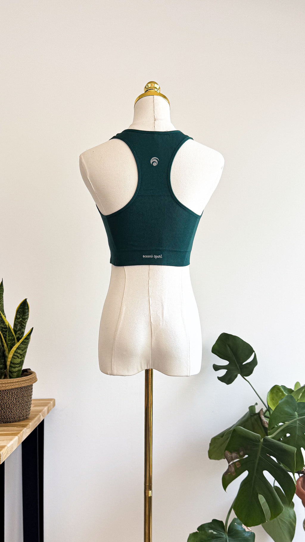 Brassière sport Oceans Apart bleu pétrole taille M très bon état