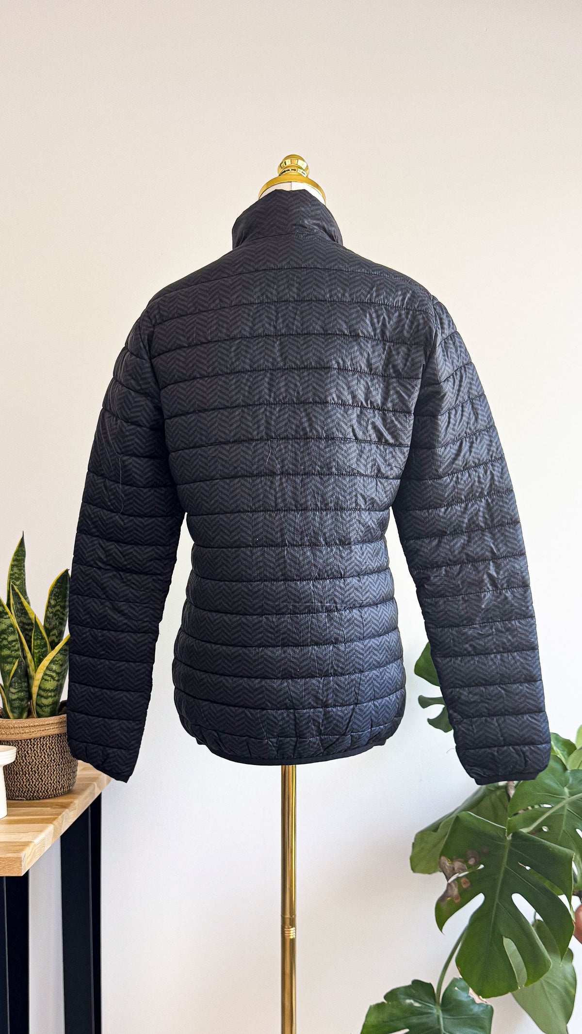 Doudoune Monoprix homme noire/bleu marine légère taille S très bon état
