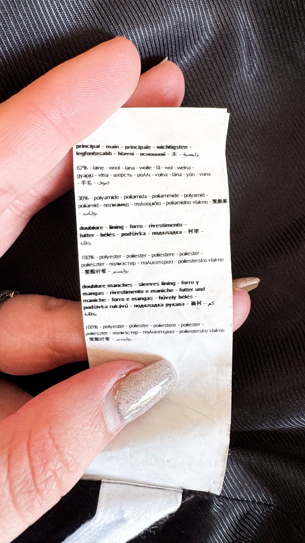 Manteau gris Promod femme taille 40 laine élégant mi-long très bon état