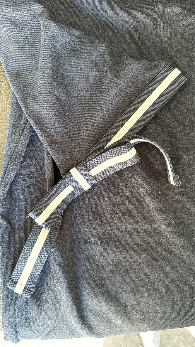 Top Ralph Lauren noir manches nouées élégant col bateau taille M
