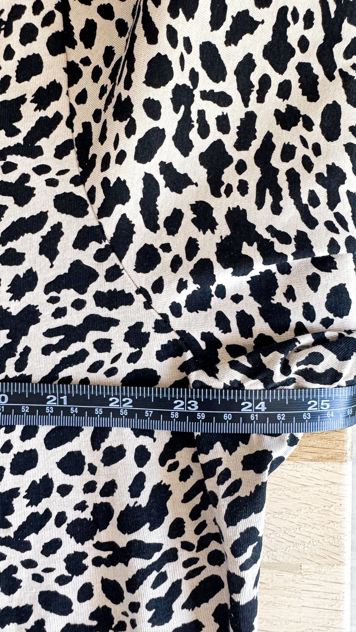 Haut léopard Modavista T50/52 coton manches longues