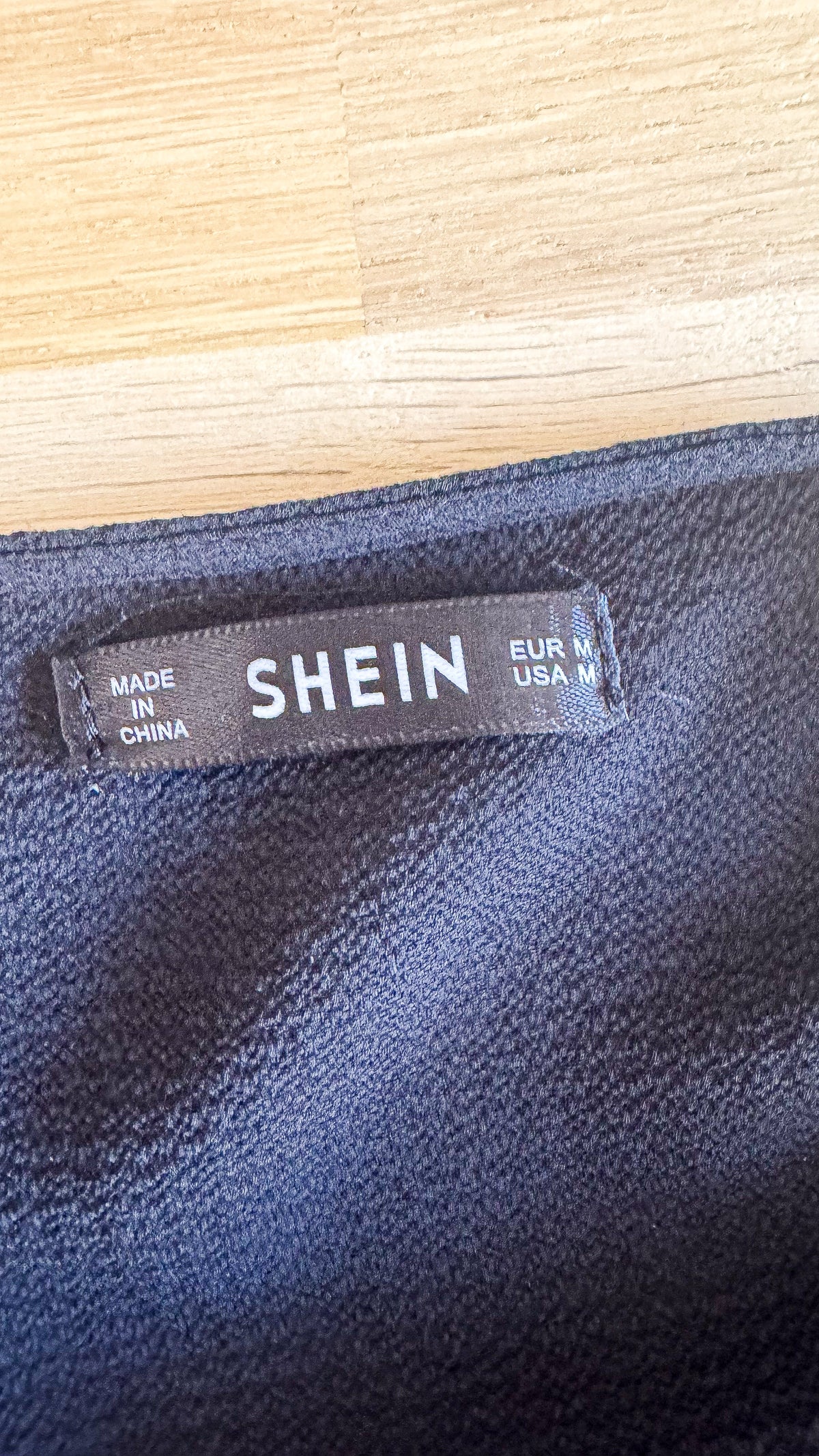 Combishort noire col V nouée taille M - Shein