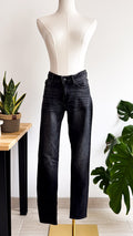 Jean noir délavé skinny Olivia 36 - Mango