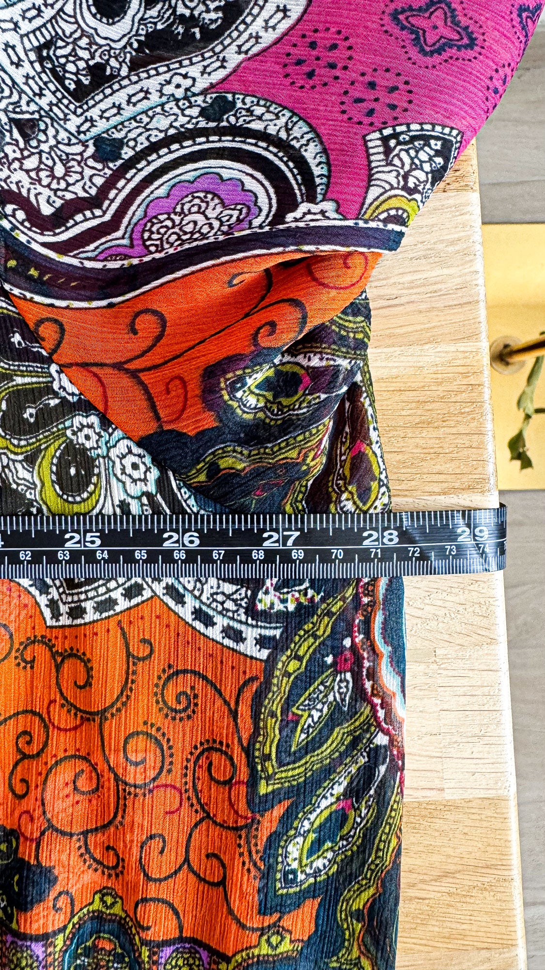 Blouse tunique paisley manches chauve-souris 58 Blancheporte