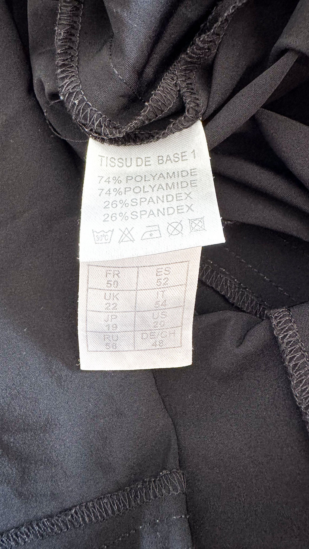 Robe longue asymétrique surpiqûres 50 - Frec