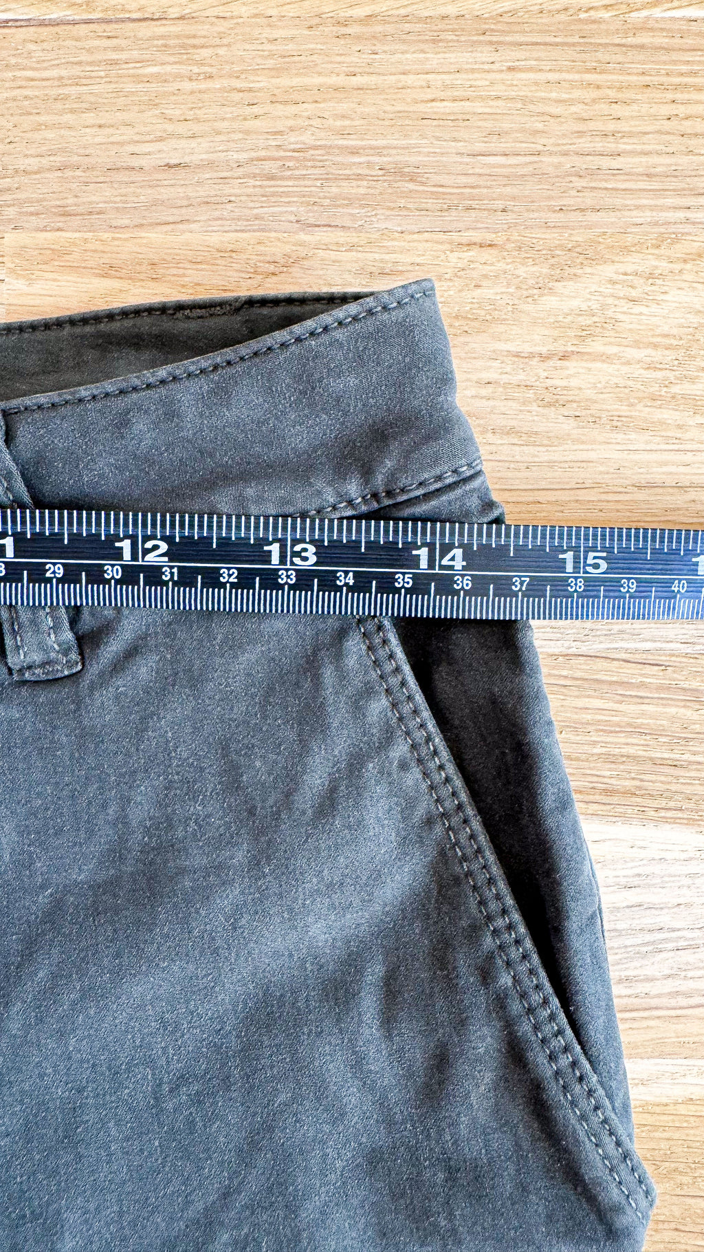 Chino kaki foncé coupe droite 27 (36) - Lab Dip