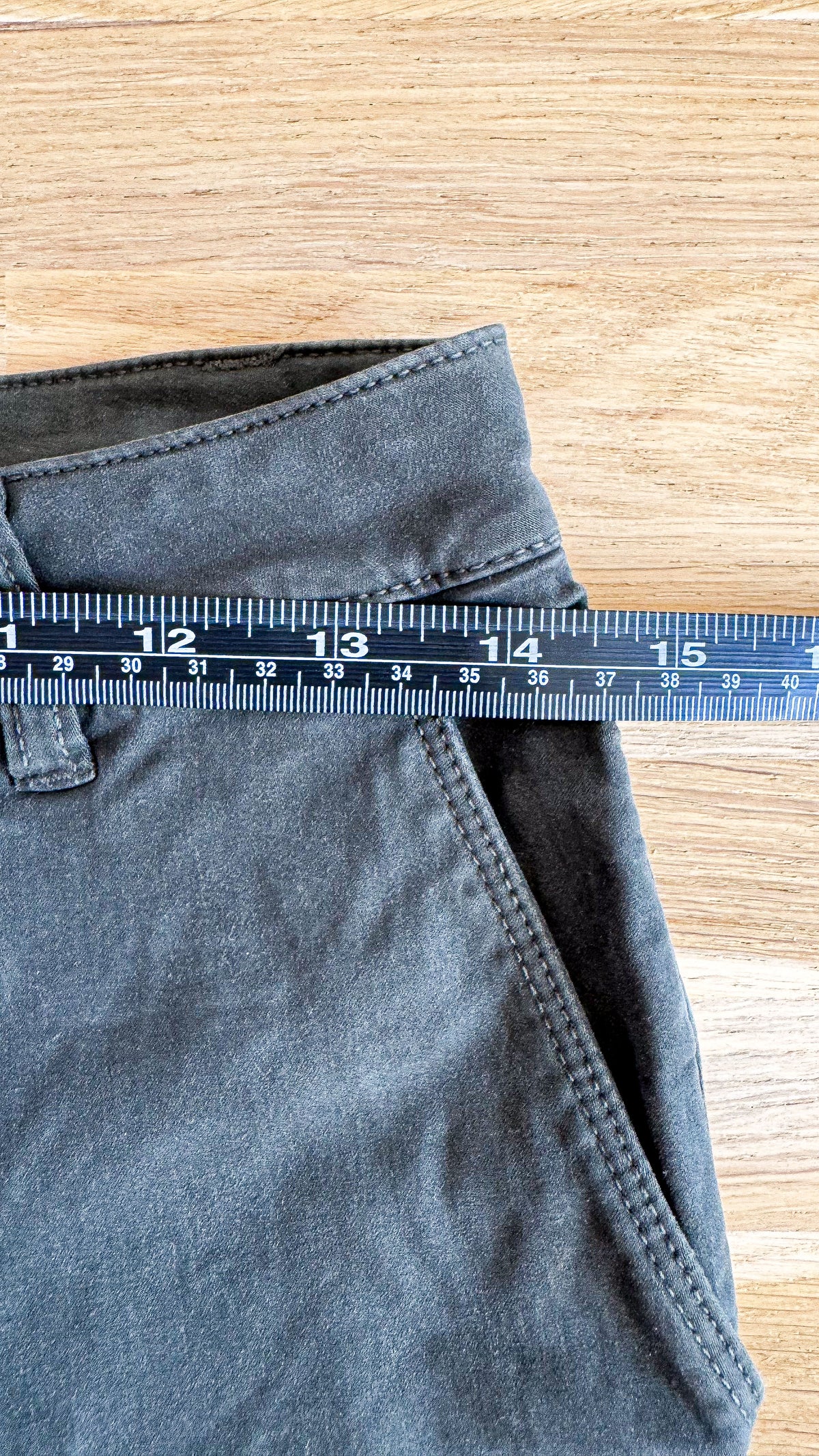 Chino kaki foncé coupe droite 27 (36) - Lab Dip