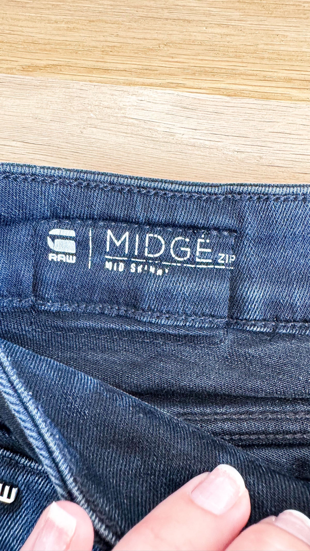 Jean skinny noir délavé W26 (36) - G-Star Raw