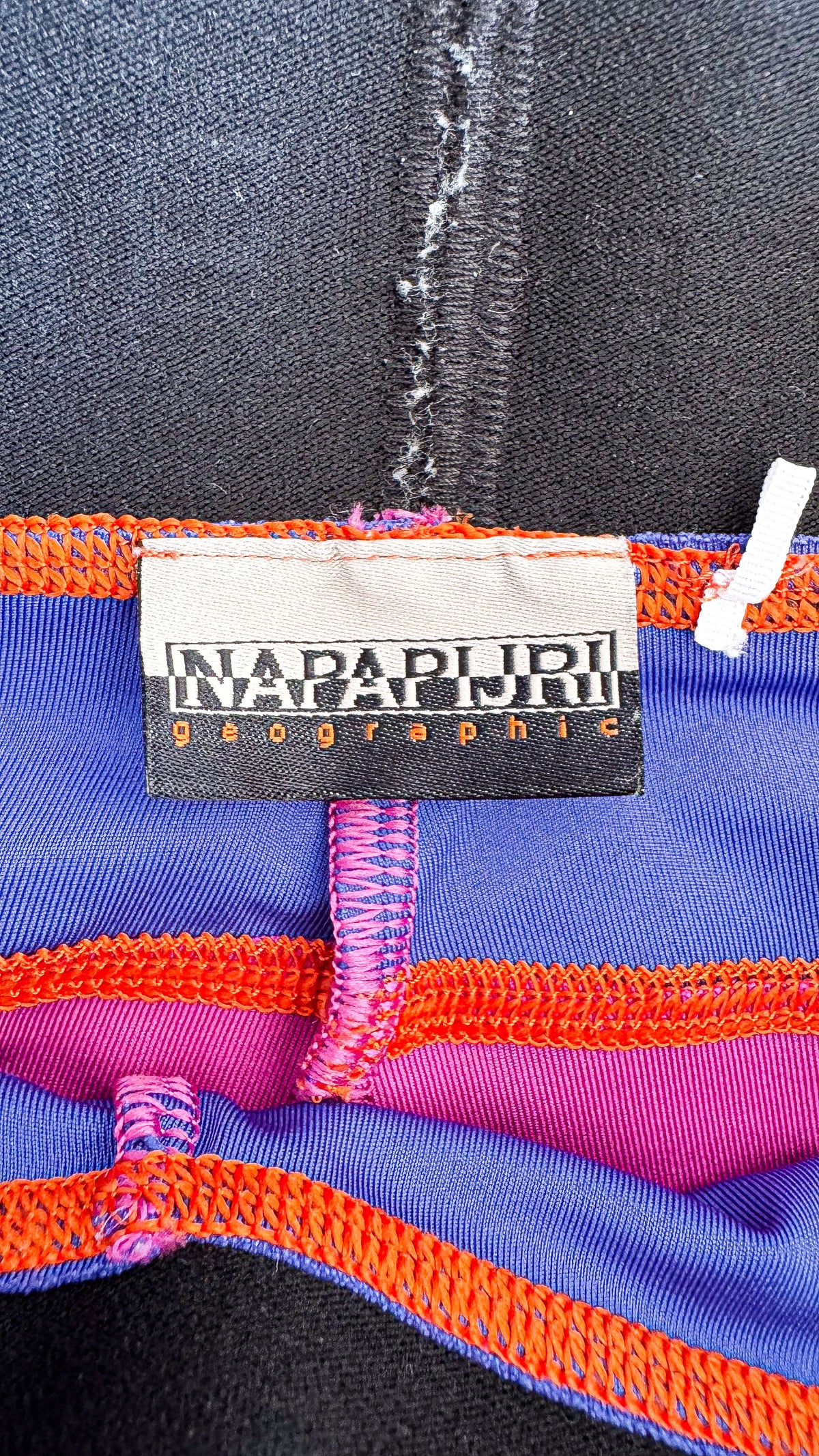 Legging Napapijri colorblock bleu fuchsia taille S