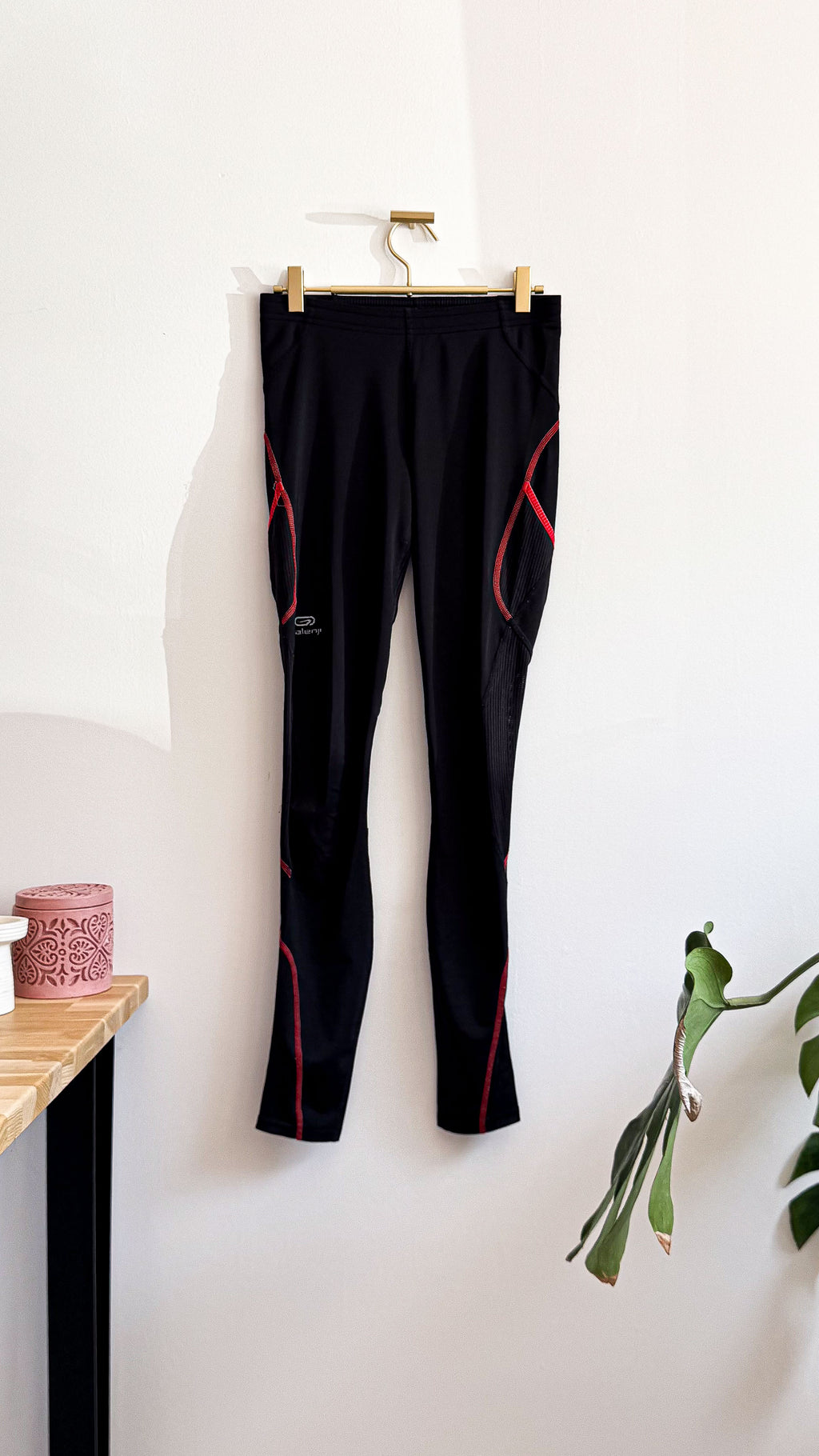 Legging running zip poche dos M - Kalenji