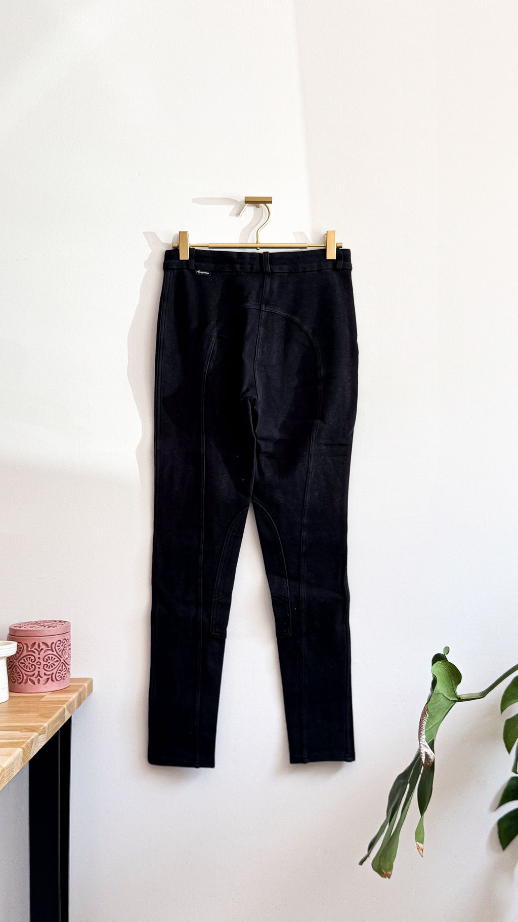 Pantalon équitation noir taille haute 38 - Fouganza