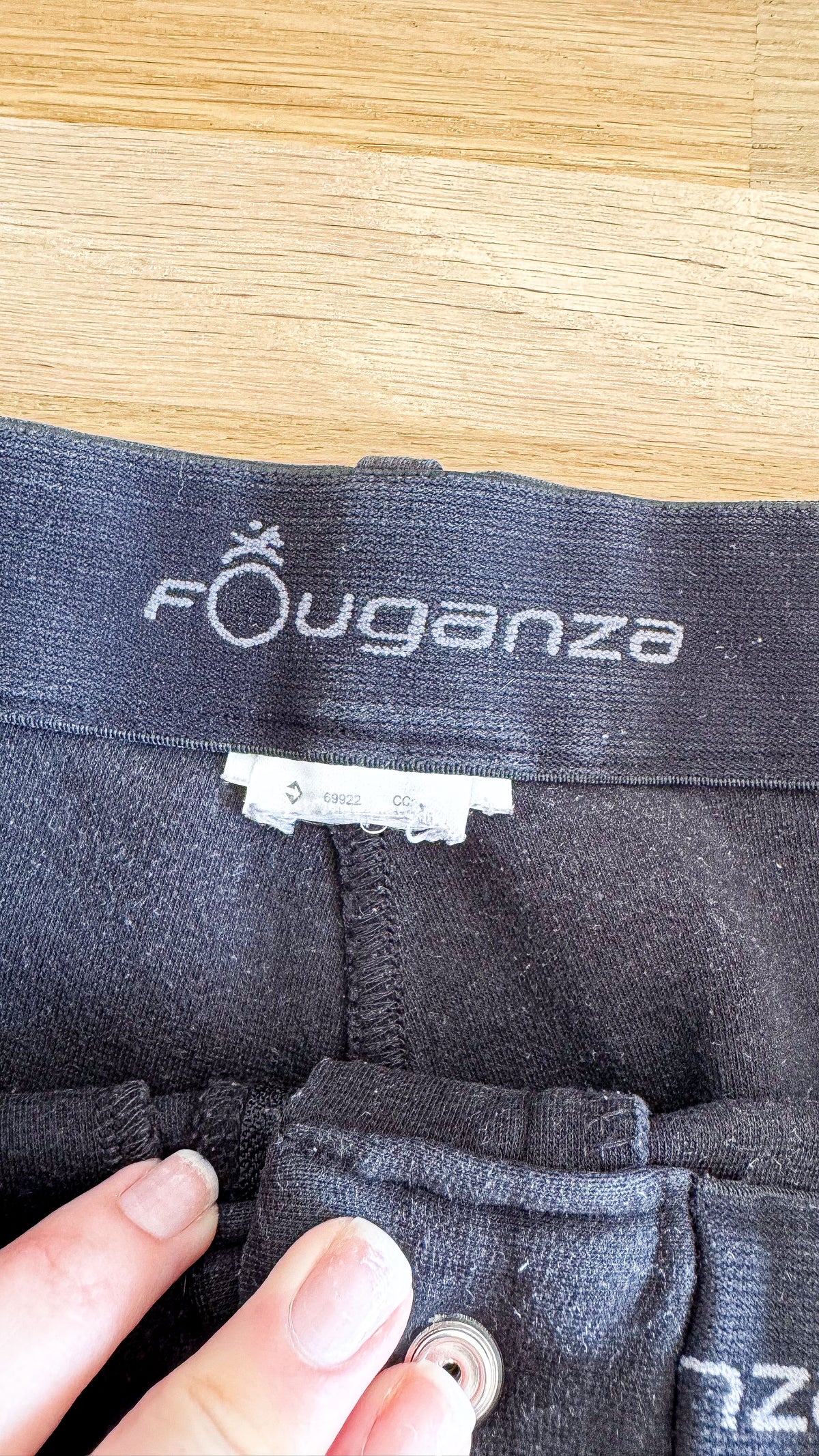 Pantalon équitation noir taille haute 38 - Fouganza