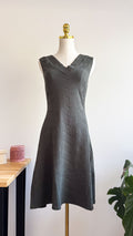 Robe évasée texturée col V T2 - Paradox